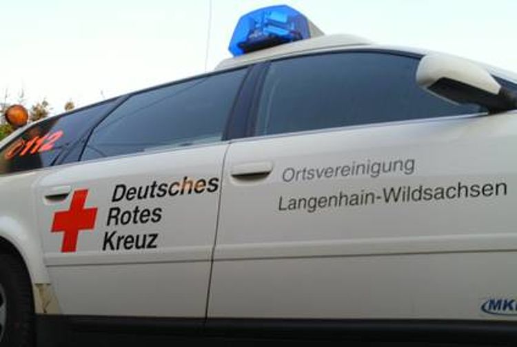 Langenhain-Wildsachsen content img Seitenansicht eines Fahrzeuges mit dem Schriftzug: Ortsvereinigung Langenhain-Wildsachsen.